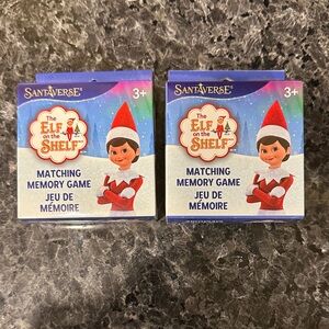 Elf on the Shelf Matching Memory Game
